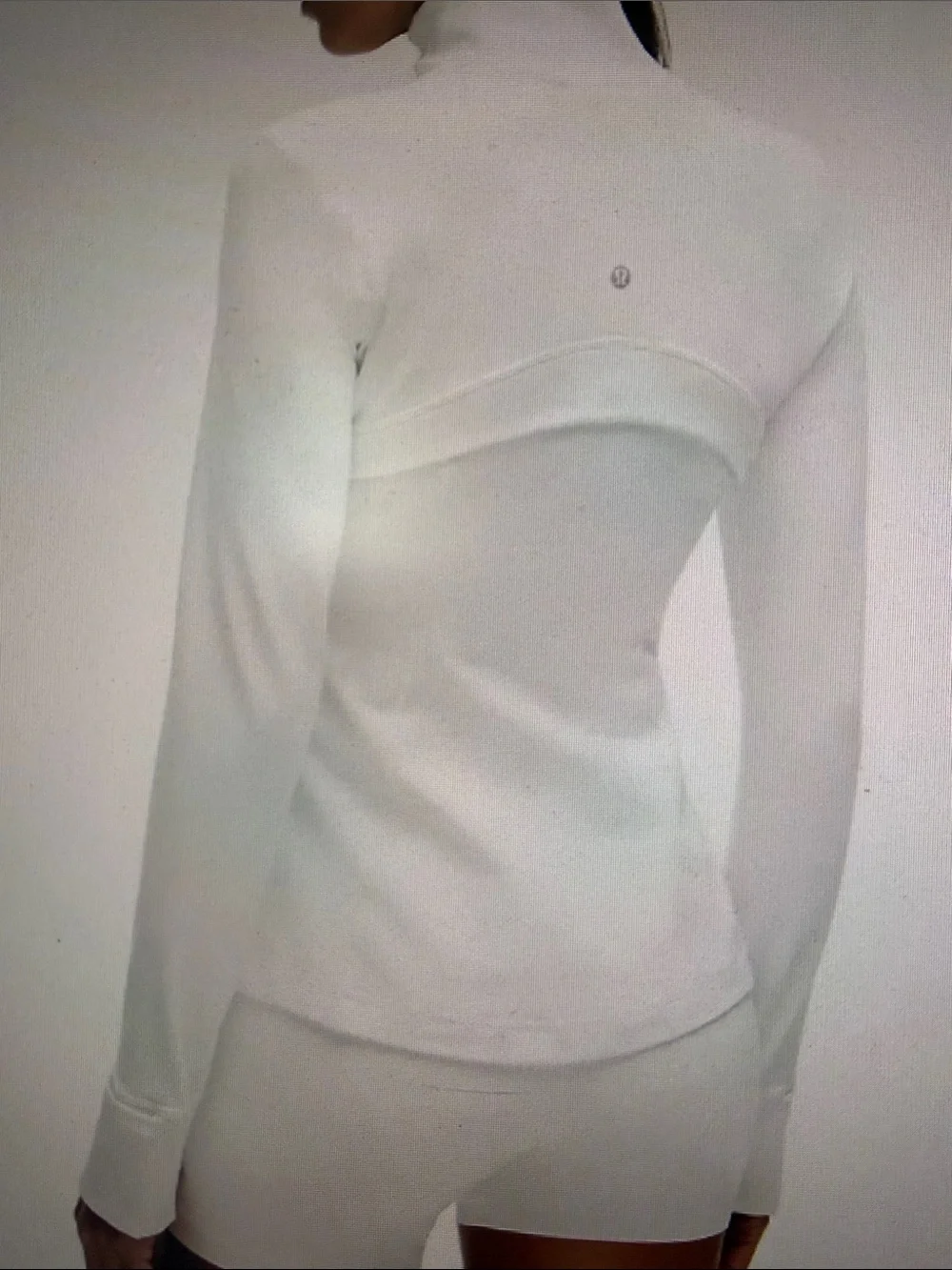lululemon athletica White Long Sleeve Utility Jacket